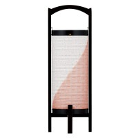 盆提灯 置き提灯 LED コードレス みやび 大 透華 1個入 LED 手漉き和紙二重 花麻透かし 天然木 ●7営業日で発送／家紋・名入の場合+10日間 1/15より順次発送