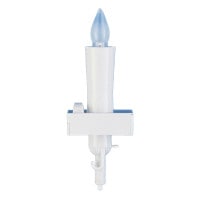 盆提灯 部品 付属品 スイッチ付LEDローソク電池灯 小型置提灯用 LC402 12cm お試し用電池 アルカリ単3 2付 ●7営業日で発送／家紋・名入の場合+10日間 1/15より順次発送