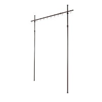 盆提灯 お飾り用品 ランタンポールS No.2 3本セット 使用可能範囲 165cm 295cm ●7営業日で発送／家紋・名入の場合+10日間 1/15より順次発送