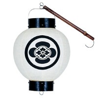 盆提灯 祭礼提灯 手丸ブラ 棒付 箱入 紙張 無地 ●7営業日で発送／家紋・名入の場合+10日間 1/15より順次発送