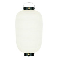 盆提灯 祭礼提灯 尺二長 堂島 箱入 紙張 無地 ●7営業日で発送／家紋・名入の場合+10日間 1/15より順次発送