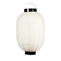 盆提灯 祭礼提灯 高張 二尺五寸長 紙張 無地 割竹ひご ●7営業日で発送／家紋・名入の場合+10日間 1/15より順次発送