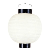 盆提灯 祭礼提灯 高張 尺三丸 箱入 紙張 無地 竹ひご ●7営業日で発送／家紋・名入の場合+10日間 1/15より順次発送