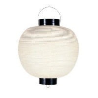 盆提灯 祭礼提灯 高張 尺五丸 箱入 紙張 無地 竹ひご ●7営業日で発送／家紋・名入の場合+10日間 1/15より順次発送