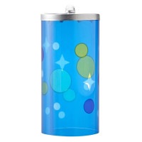 盆提灯 回転筒 完成型 中 水玉柄 ●7営業日で発送／家紋・名入の場合+10日間 1/15より順次発送