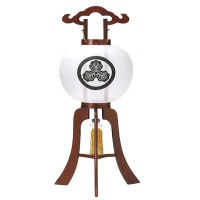 盆提灯 家紋入提灯 特10号ワイン 25W白 7営業日以内に発送　