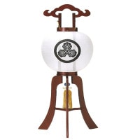 盆提灯 家紋入提灯 11号ワイン 25W白 7営業日以内に発送　