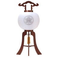 盆提灯 コードレス 家紋入提灯 10号あづさワイン コードレス HiLED 7営業日以内に発送　