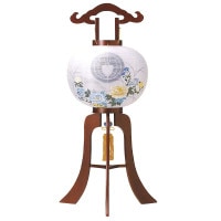 盆提灯 家紋入提灯 12号ゆかりワイン 25W白 7営業日以内に発送　