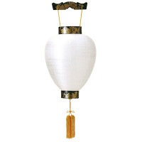 盆提灯 家紋入提灯 大極蒔絵 7営業日以内に発送　