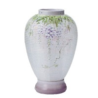 創作提灯 廻転 詩音330 藤色 7営業日以内に発送　