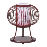 盆提灯 ミニサイズ 姫あかり タメ 廻転灯 モダン盆提灯 7営業日以内に発送　