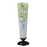 創作提灯 廻転 夢あんどん(ぼたん) 7営業日以内に発送　