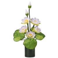 盆提灯 グランドルミナス R STD ラージ ハス LED 7営業日以内に発送　