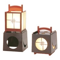 盆提灯 なごみのあかり ARI-01 40Wクリア 7営業日以内に発送　