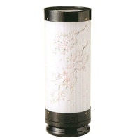 盆提灯 創作提灯 長良の里 桜黒塗 40Wクリア 廻転 7営業日以内に発送　