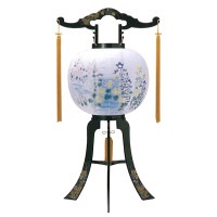 盆提灯 廻転行灯森高 40Wクリア 回転行灯 置き型 7営業日以内に発送　