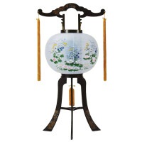 盆提灯 ミニサイズ 吉岡 廻転灯 光触媒コーティング 7営業日以内に発送　