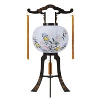 盆提灯 ミニサイズ 島崎 LED 7営業日以内に発送　