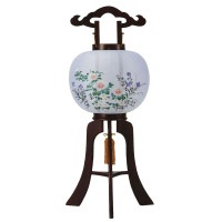 盆提灯 ミニサイズ 10号広澤 LED 光触媒コーティング 7営業日以内に発送　