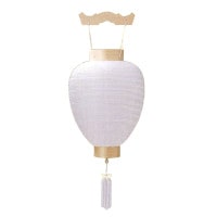 盆提灯 御所提灯 吊 極上紋天柾 吊り提灯 7営業日以内に発送　