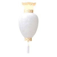 盆提灯 御所提灯 吊 尺寸紋天柾ベース 吊り提灯 7営業日以内に発送　