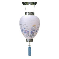 盆提灯 御所提灯 吊 別上蒔絵 吊り提灯 7営業日以内に発送　