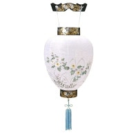 盆提灯 御所提灯 吊 天上蒔絵 吊り提灯 7営業日以内に発送　