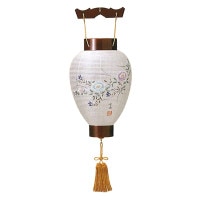 盆提灯 御所提灯 吊 極上八寸ワイン 吊り提灯 7営業日以内に発送　