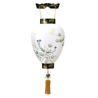 盆提灯 御所提灯 吊 天上春日野 吊り提灯 7営業日以内に発送　