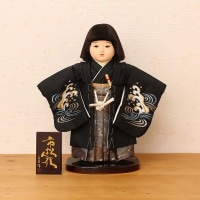 市松人形 齊藤公司作 9号 b9b-03a-tr 横幅30cm