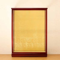 人形用 ガラスケース 10号市松人形用ガラスケース 戸付 横幅39.5cm