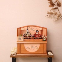 雛人形 収納飾り 親王飾り 人形工房天祥 束帯十二単 衣装着雛人形 衣装着雛 三五親王 横幅64cm