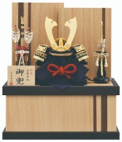 2024年 宝童新作 コンパクト 五月人形 兜飾り 収納飾り 京龍兜 6号