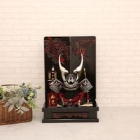 五月人形 25号着用兜飾り 阿古陀貫前兜飾り横幅55cm