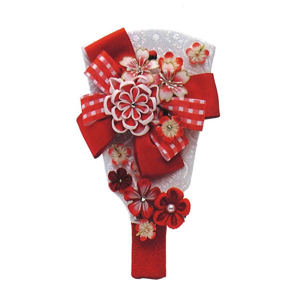 羽子板 宝童作 単品 お花畑 7号