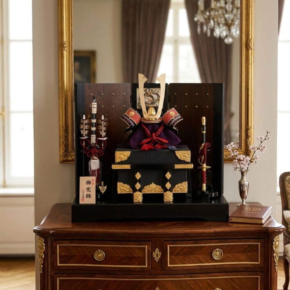 五月人形 兜 兜飾り 人気 兜 14号兜 横幅60cm 高級 おしゃれ モダン インテリア かっこいい 初節句 お祝い 男の子 端午の節句 こどもの日