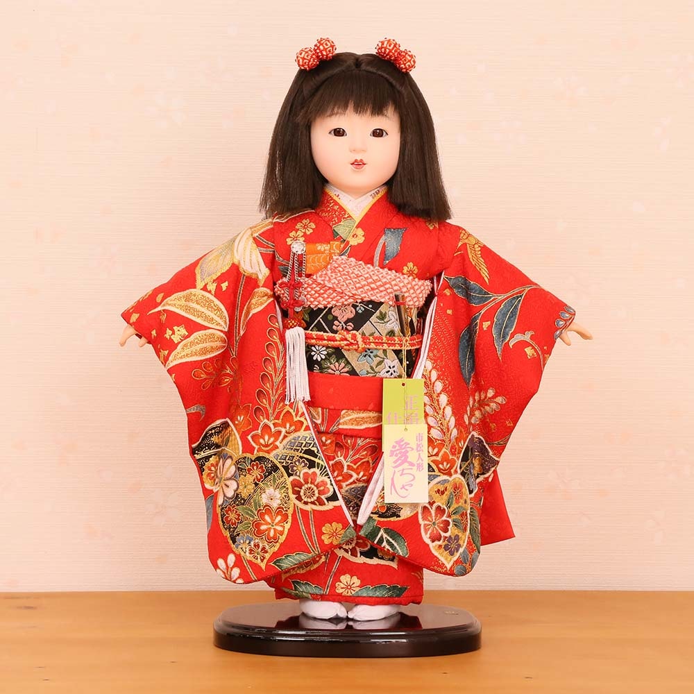 市松人形(着物)　10～12号　正絹 10号 正絹京友禅 市松人形（限定品） | 市松人形,10号 | 人形工房松寿