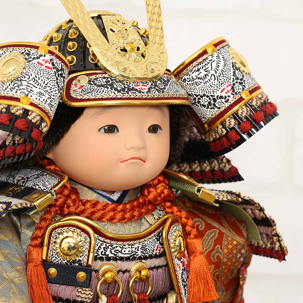 五月人形　子供大将　人形高さ５０センチ　未開封 五月人形 子供大将 高さ50センチ 未開封