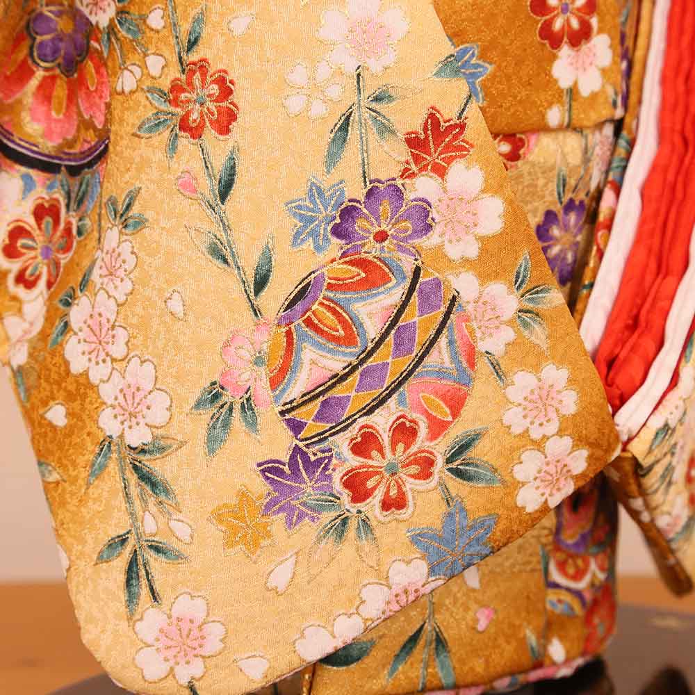 市松人形 齊藤公司作 13号 愛ちゃん 友禅