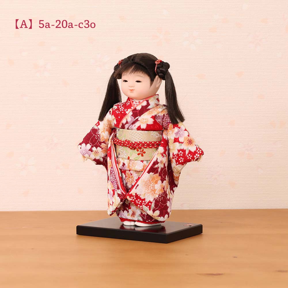 市松人形　セール　最終価格 市松人形 齊藤公司作 10号 横幅35cm