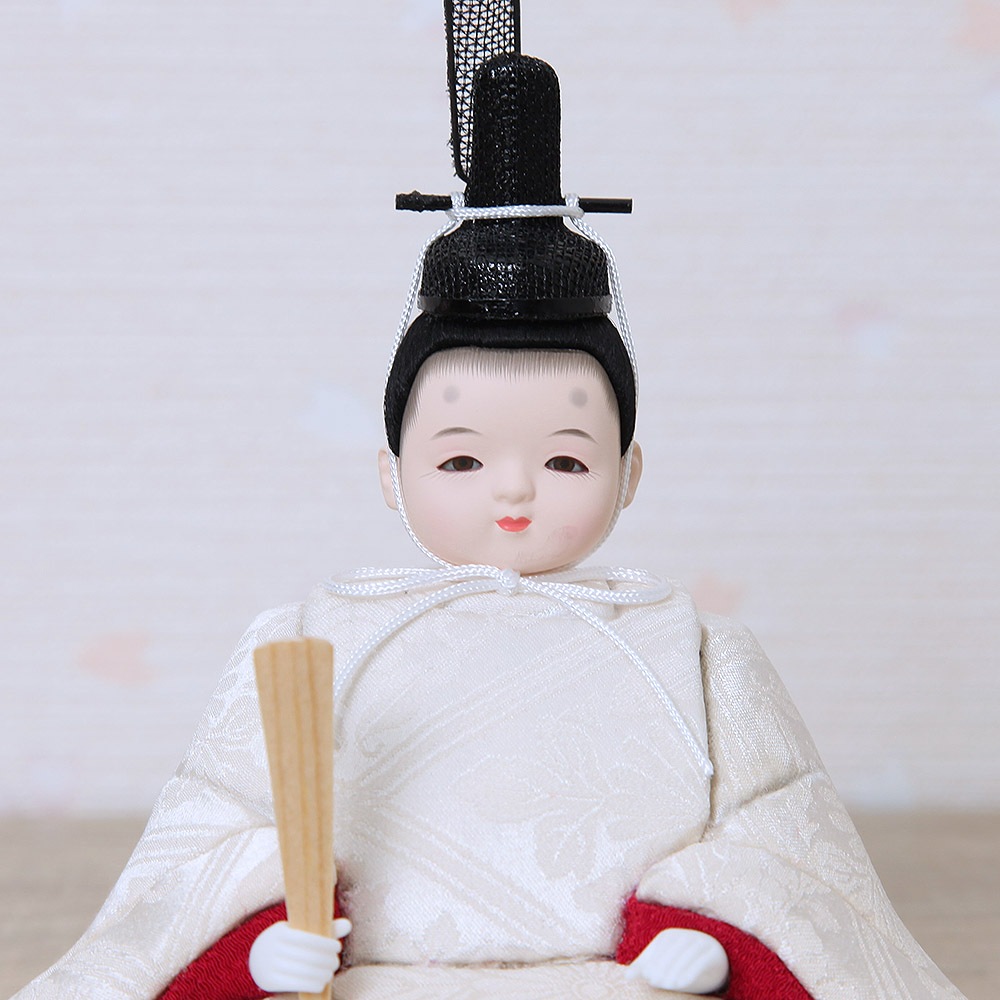 木目込人形　花嫁　嫁ぐ日　白無垢　日本人形　置物　台座着き 木目込人形花嫁嫁ぐ日白無垢日本人形置物台座着き