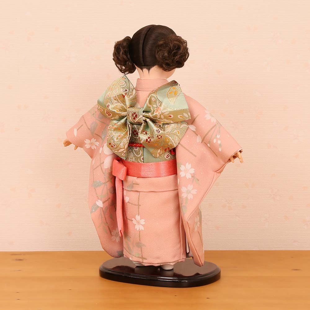 【美品】可愛い  市松人形  日本人形  2体13号  47cm 美品】可愛い 市松人形 日本人形 2体13号 47cm