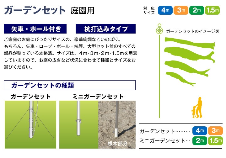 鯉のぼり 庭園用 村上 黄金輝 新型鶴亀吹流し 家紋入れ 名前入れ お顔
