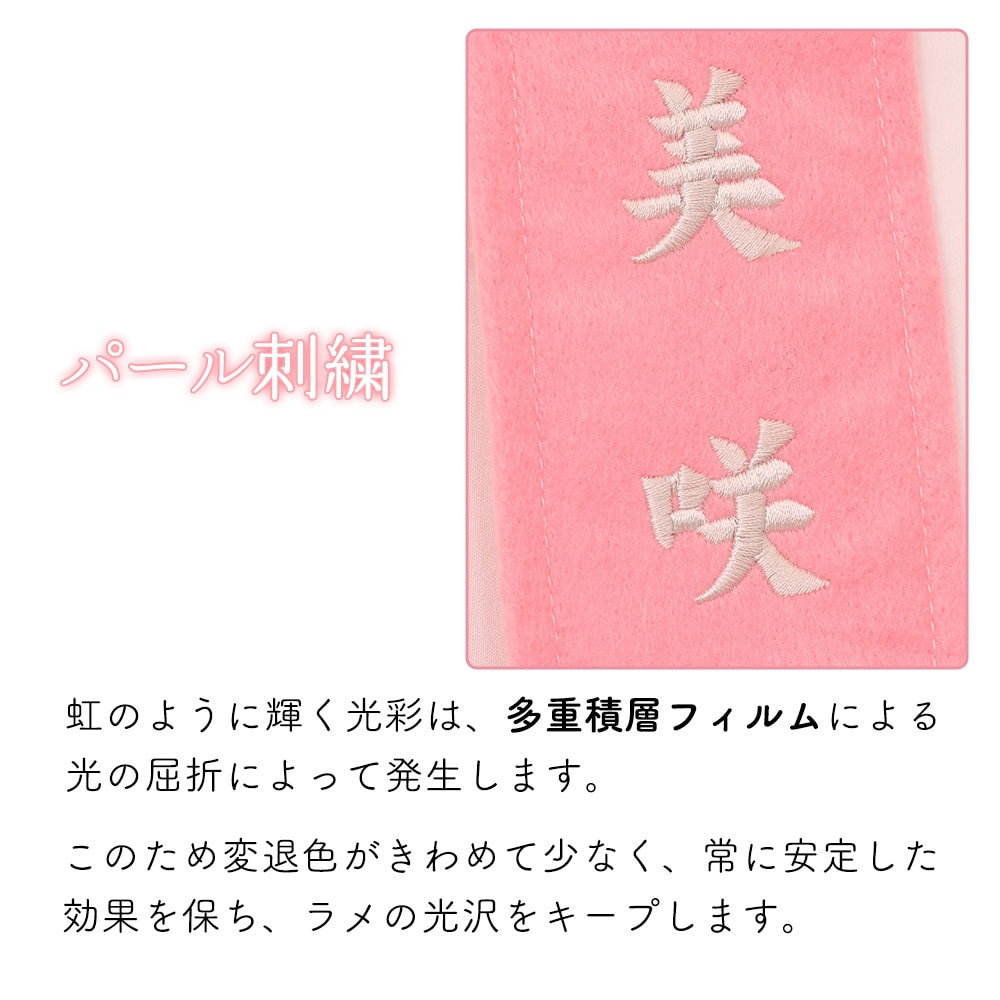 雛人形 名前旗 人形工房天祥オリジナル ぷち名前旗 ケース用 赤