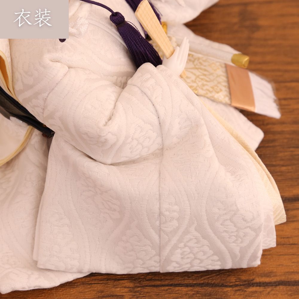 雛人形 ひな人形 コンパクト 親王飾り 収納飾り 芥子親王 宴桜 赤 白