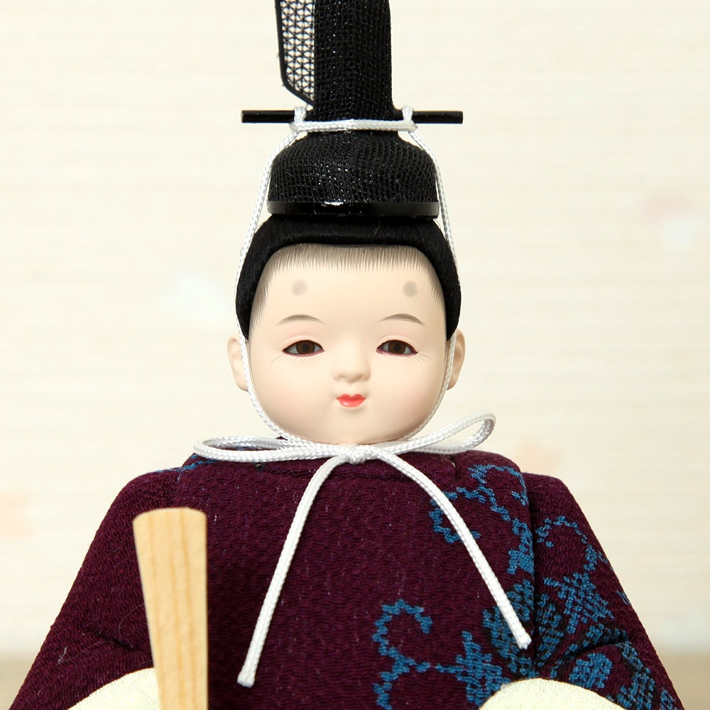 雛人形 ココ 木目込み 親王飾り 収納飾り ティピシリーズ 収納タイプ