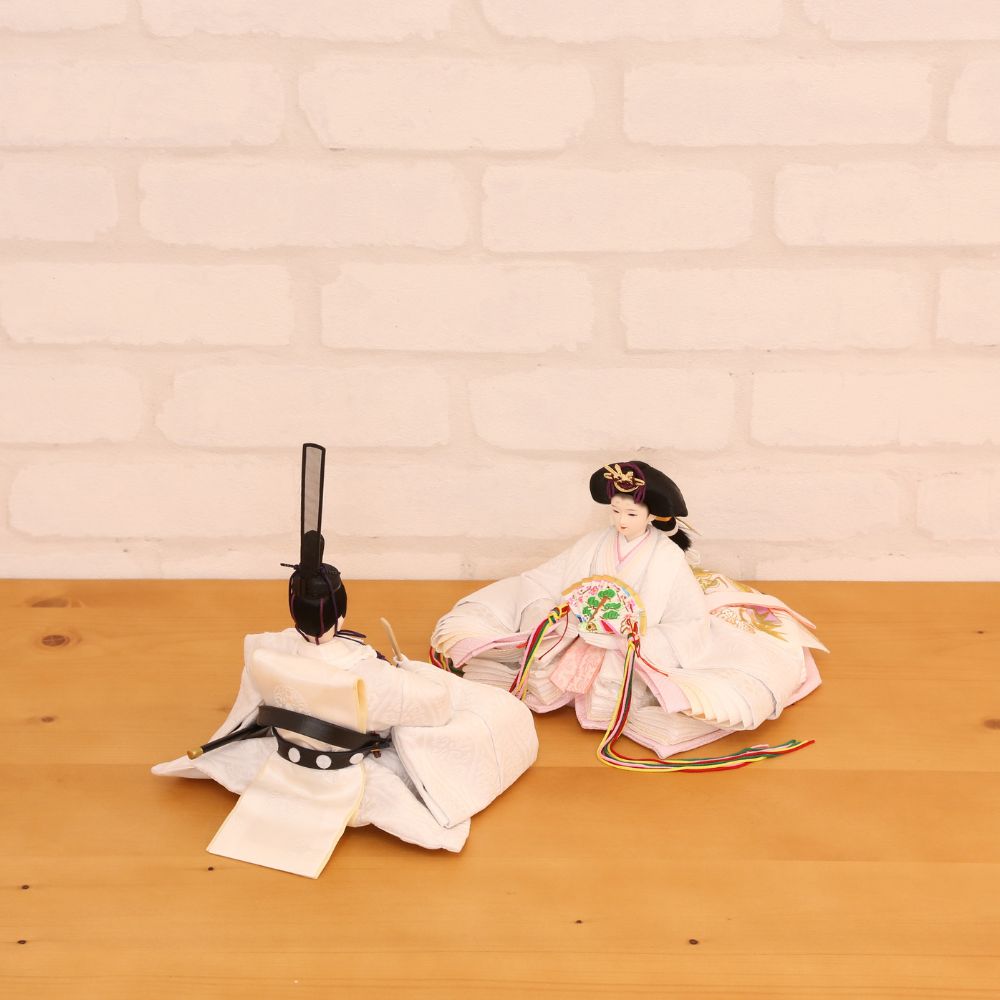 雛人形 ひな人形 宴桜 コンパクト 親王飾り 芥子親王 高級 おしゃれ
