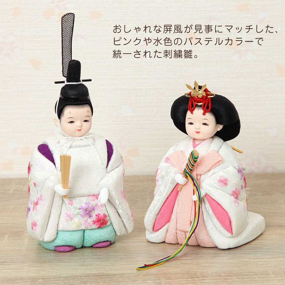 ☆木目込人形 ピンク色