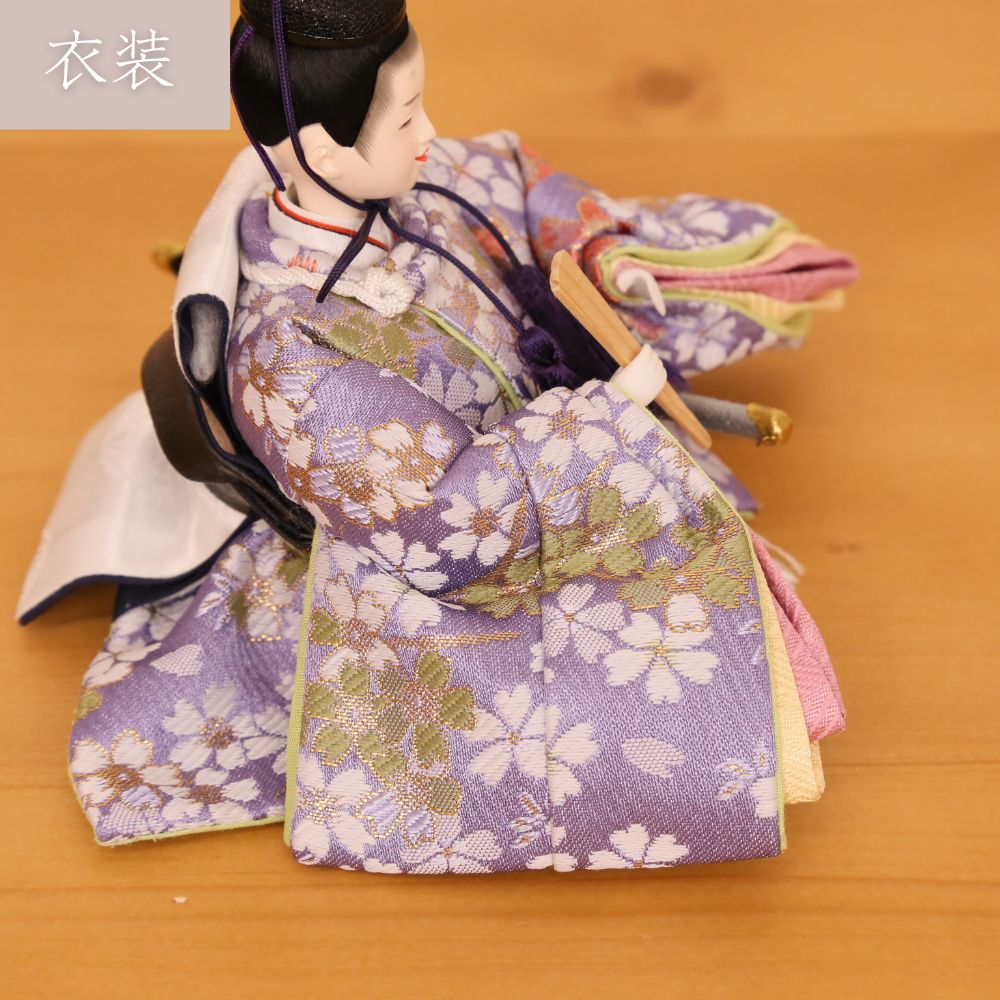 雛人形 コンパクト ひな人形 親王飾り 柳親王 かわいい ひな人形